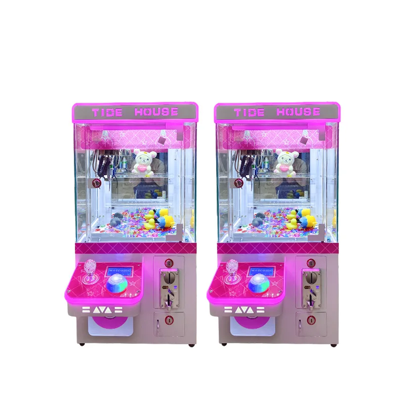 Kleine arcade-kraanautomaat op - Arcade Toy Claw Vending Machine recensie en prijs