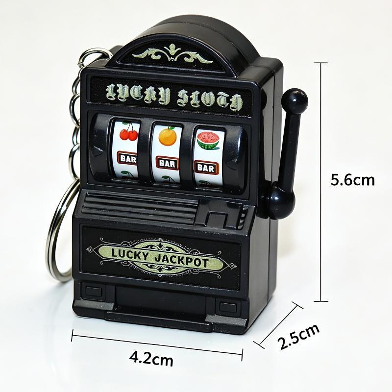 Miniatuur gokautomaat sleutelh - Arcade Game Jackpot recensie en prijs
