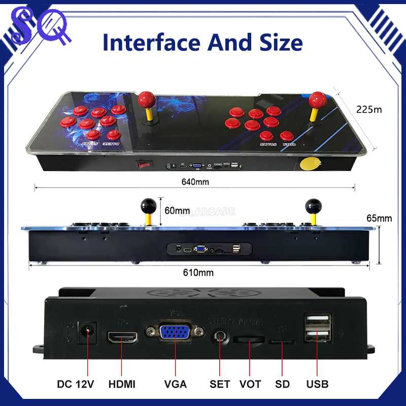 Pandora Saga DX 9800 Alles-in- - Trackball Controller Arcade recensie en prijs